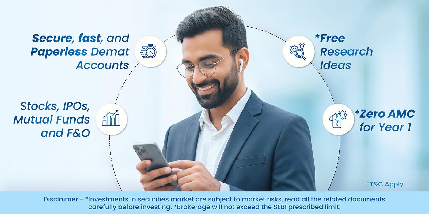 Open a FREE* Demat & Trading Account